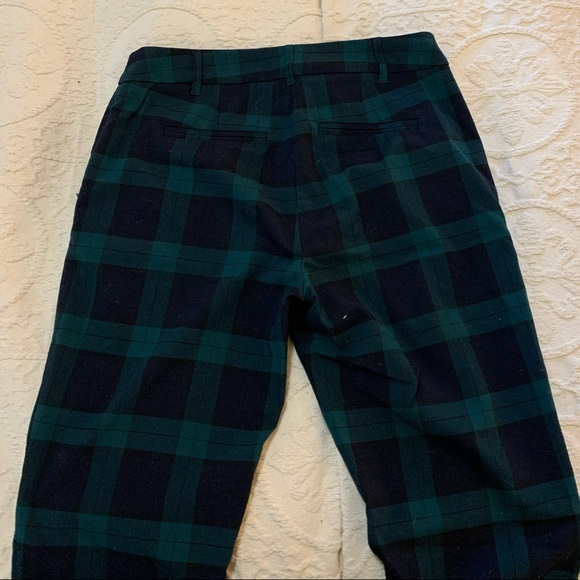 Plaid cigarette pants! - Picture 2 of 6